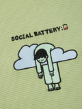 Ottoman: Social Battery Oversized T-Shirts