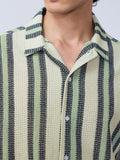 Textured Shirt: Ambrosia Men Textured Shirts