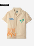 TSS Originals: Jungle Explorer Boys Cotton Shirts (2-8 Yrs)