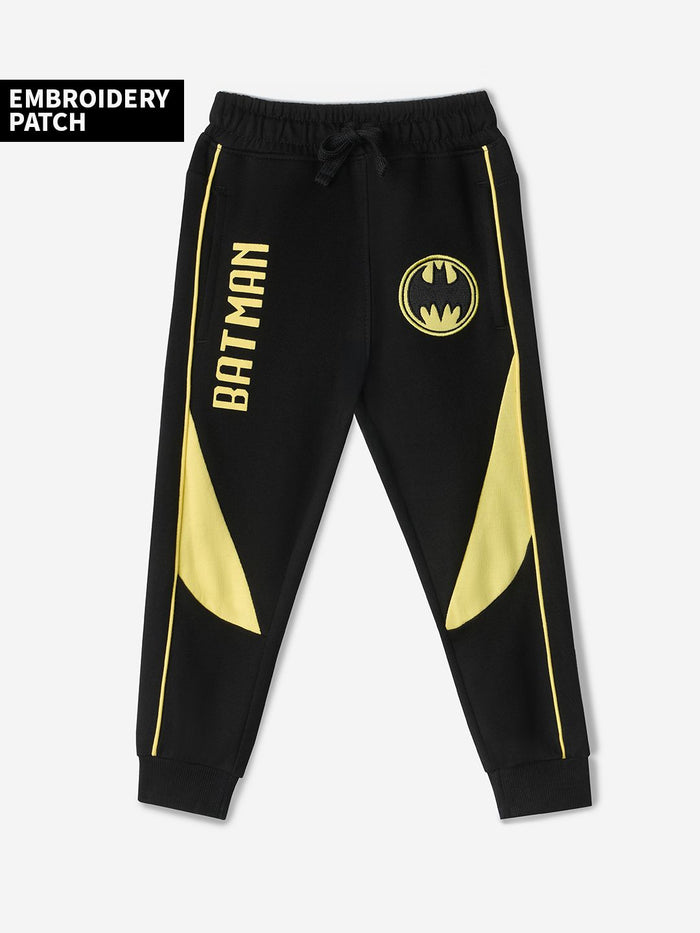Batman: Caped Crusader Boys Cotton Joggers (2-8 Yrs)