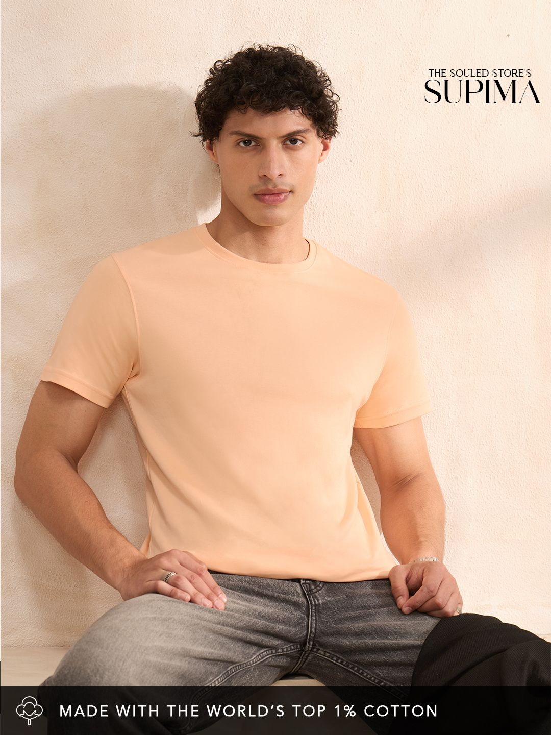 Supima: Coral Peach Supima T-Shirts