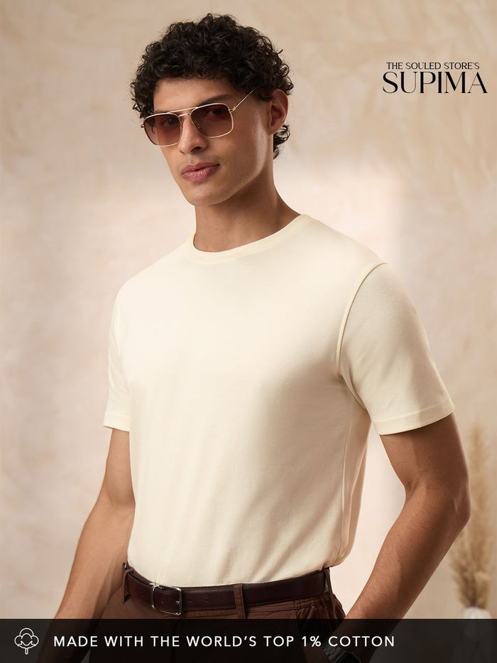 Supima: Off-White Supima T-Shirts