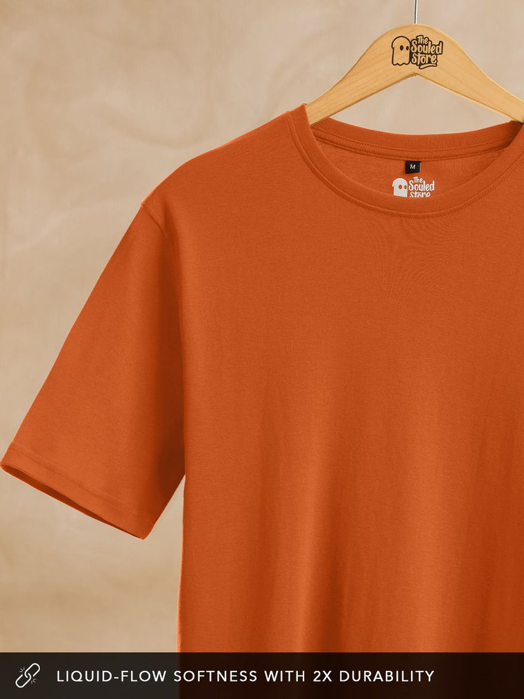 Supima: Sparkling Orange Supima T-Shirts