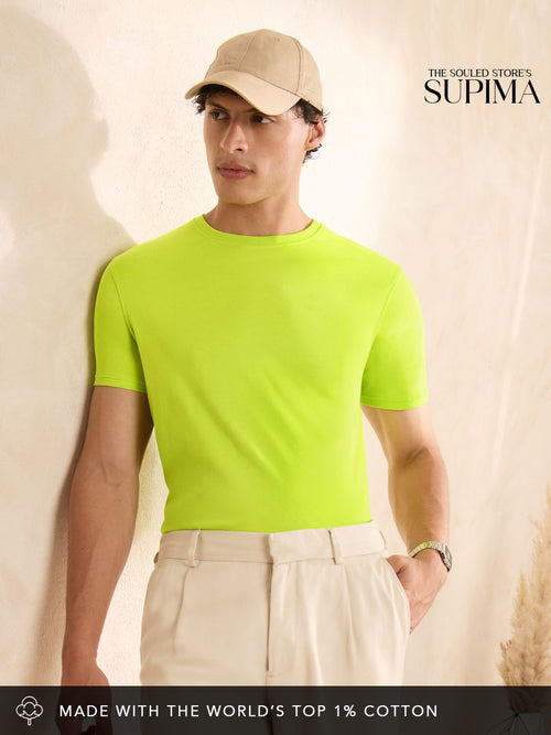 Supima: Frost Green Supima T-Shirts