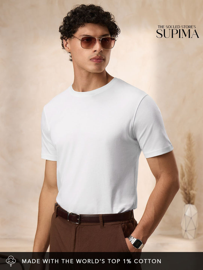 Supima: Ivory Supima T-Shirts