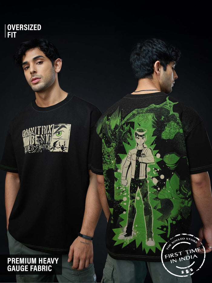 Ben 10 Alien Force: Cosmic Defender Oversized T-Shirts