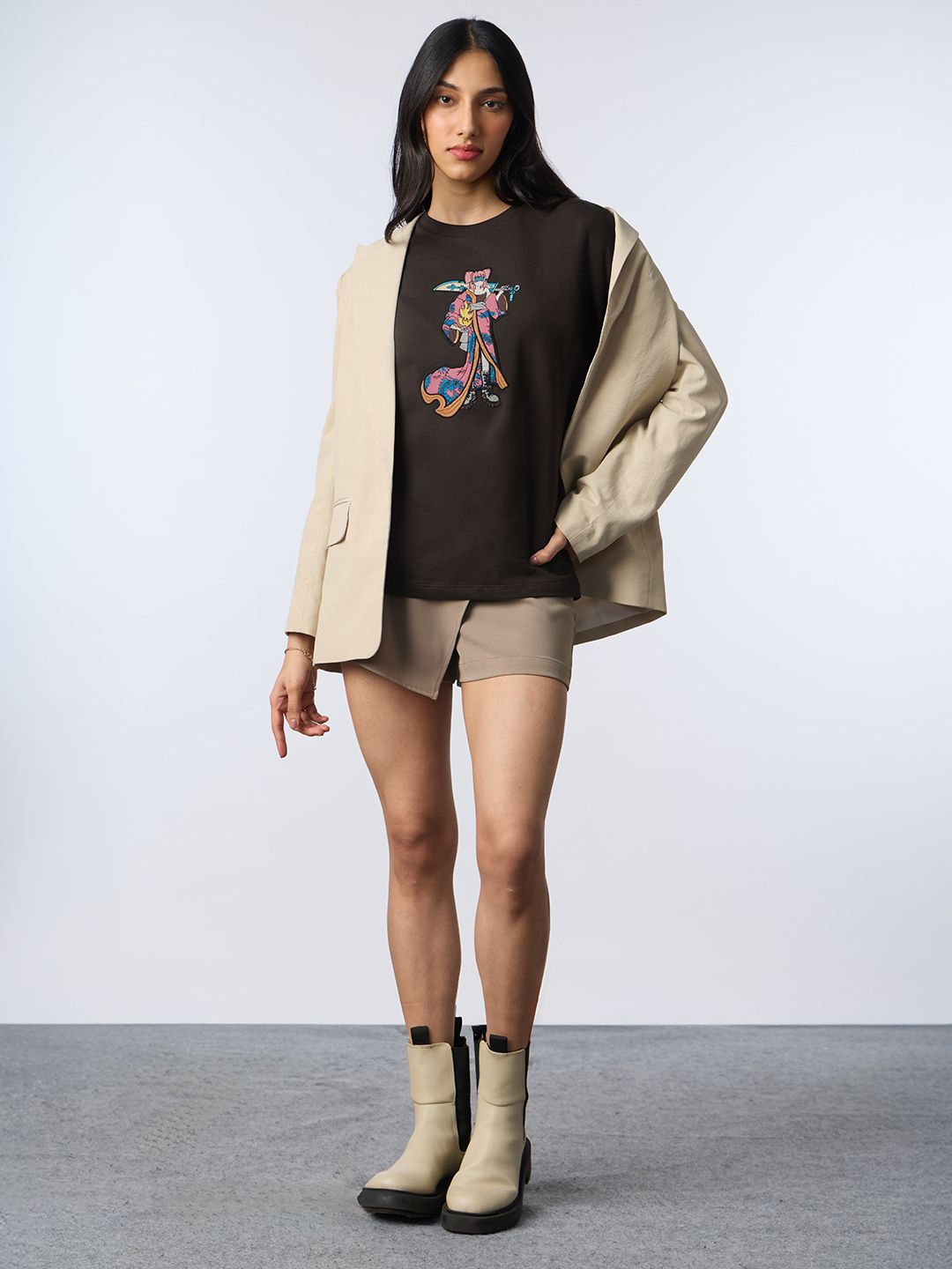 TSS Originals: Ukiyo-E Geisha Women Oversized T-Shirts