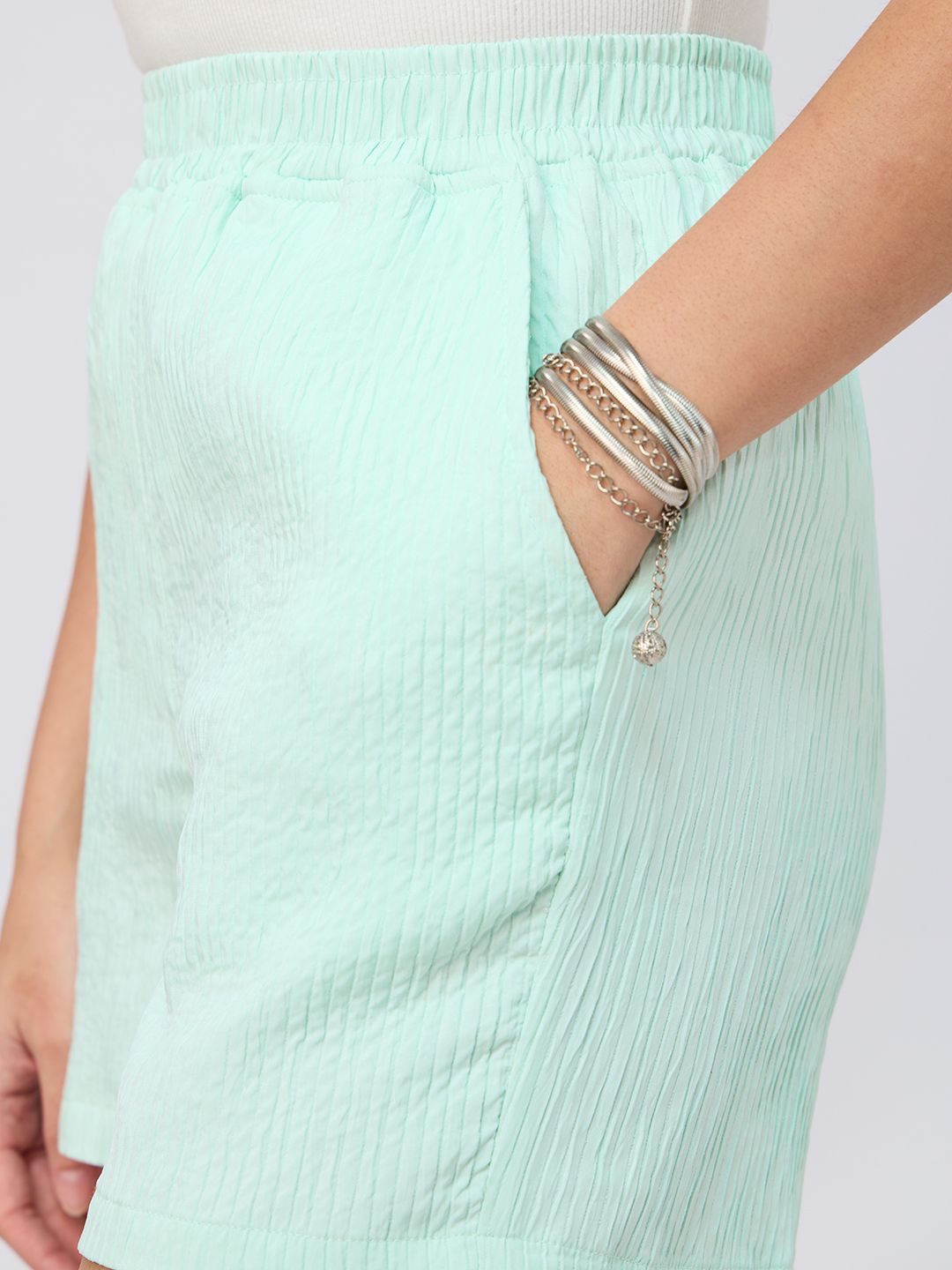 Summer Shorts: Aqua Women Shorts