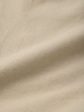 Cotton Linen Utility: Sand Oversized Shirts
