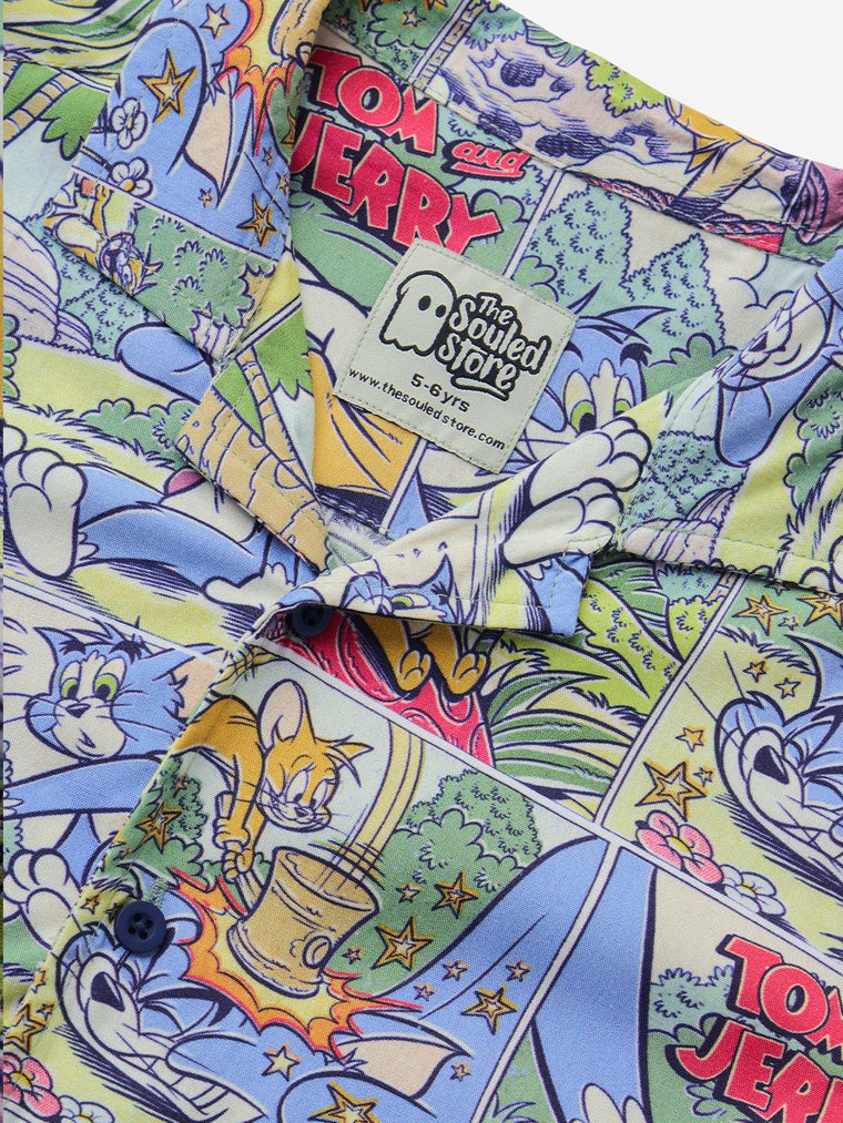 Tom & Jerry: Comics Boys Shirts (2-8 Yrs)