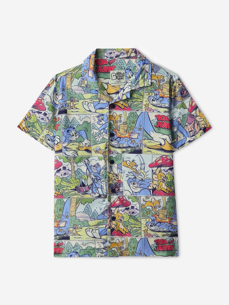 Tom & Jerry: Comics Boys Shirts (2-8 Yrs)