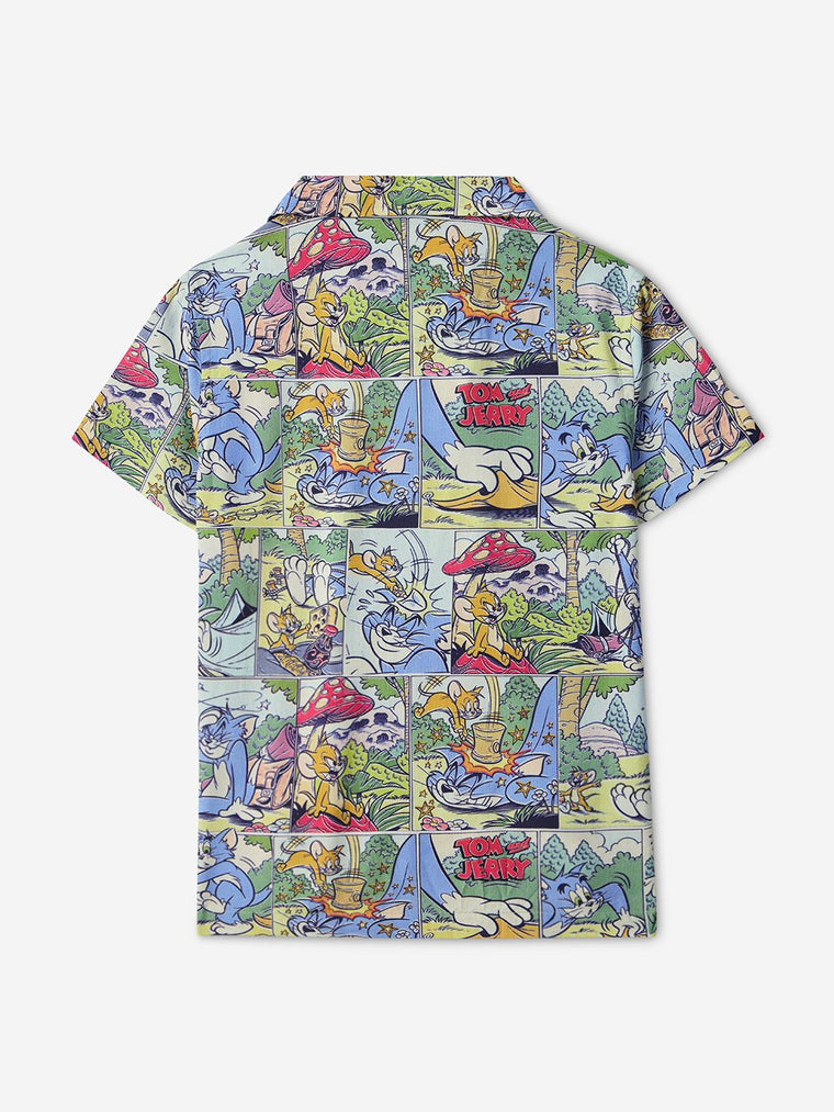 Tom & Jerry: Comics Boys Shirts (2-8 Yrs)