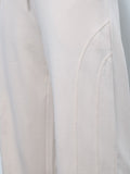 Core Solid Joggers: Off-White Women Straight Joggers