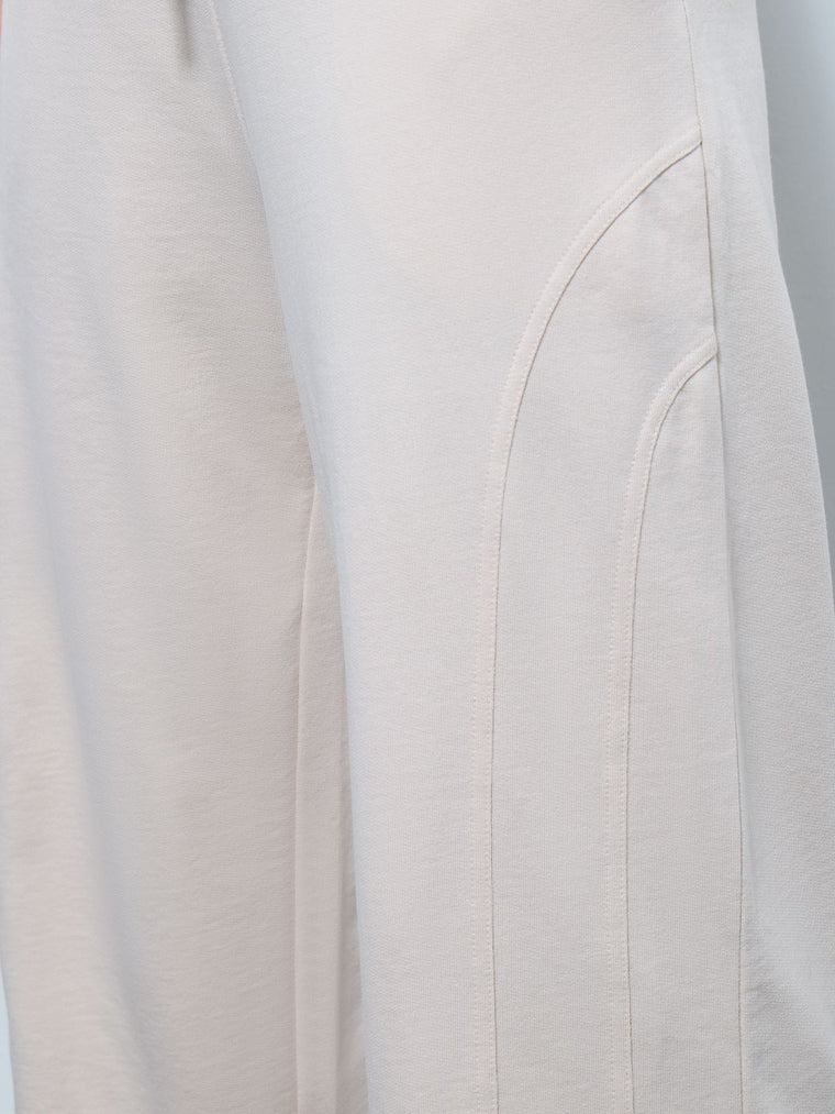 Core Solid Joggers: Off-White Women Straight Joggers