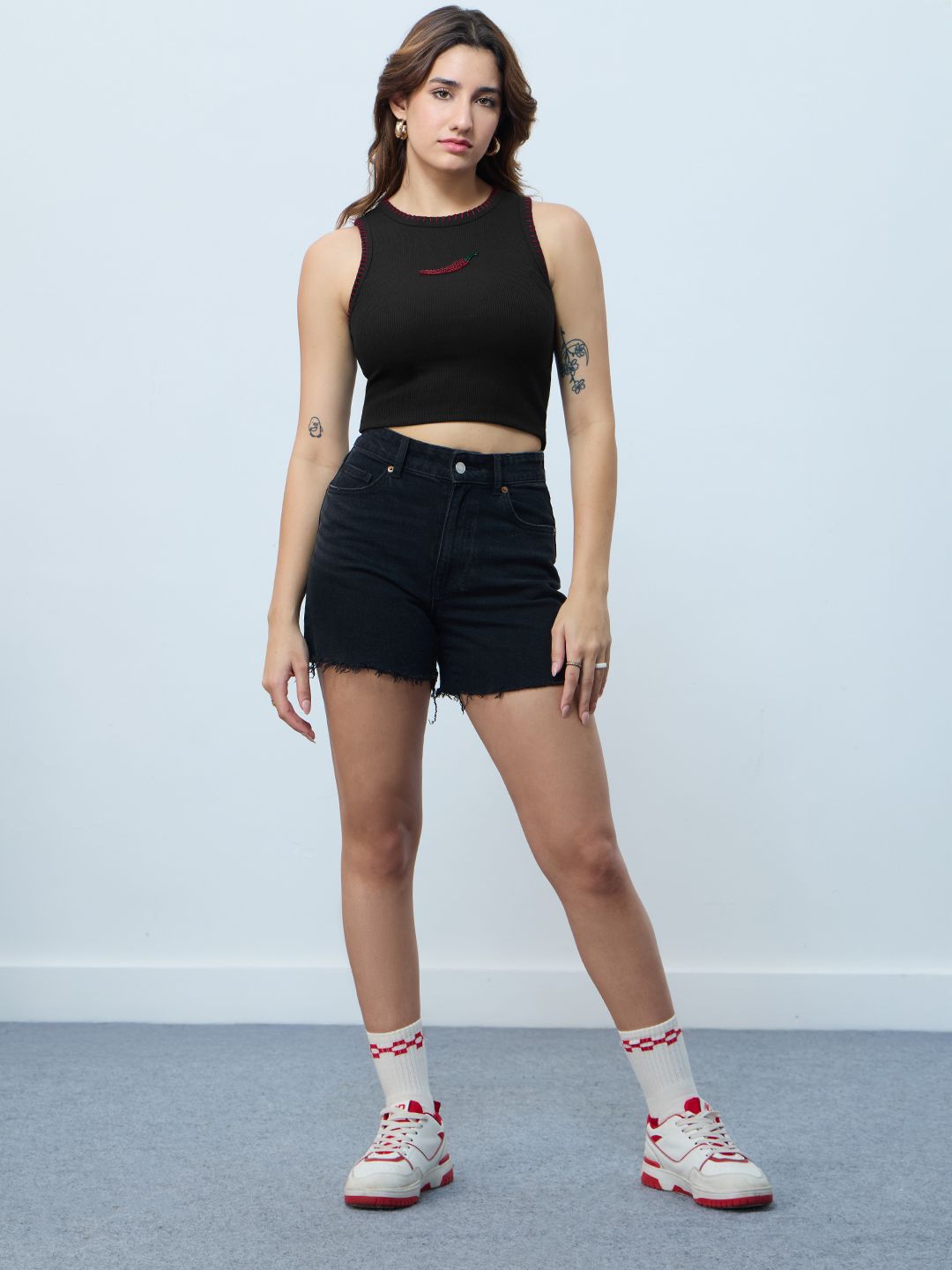 Ribbed Tank: Chilli Women Knit Tops