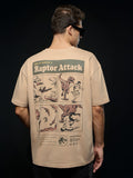 Jurassic Park: Dino Fossil Oversized T-Shirts