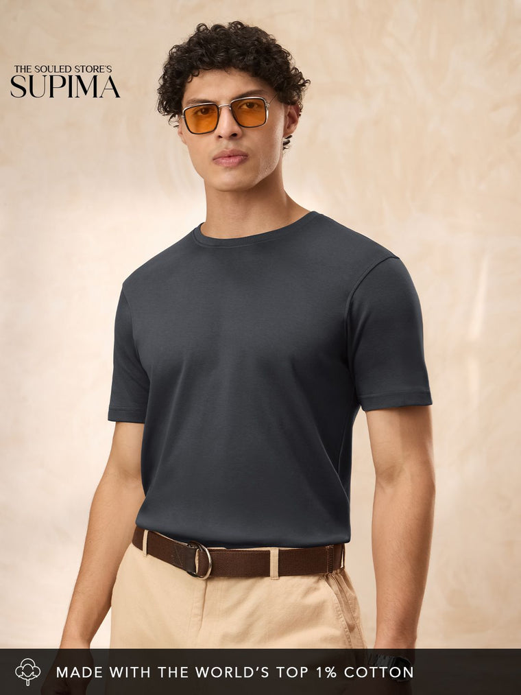 Supima: Slate Grey Supima T-Shirts