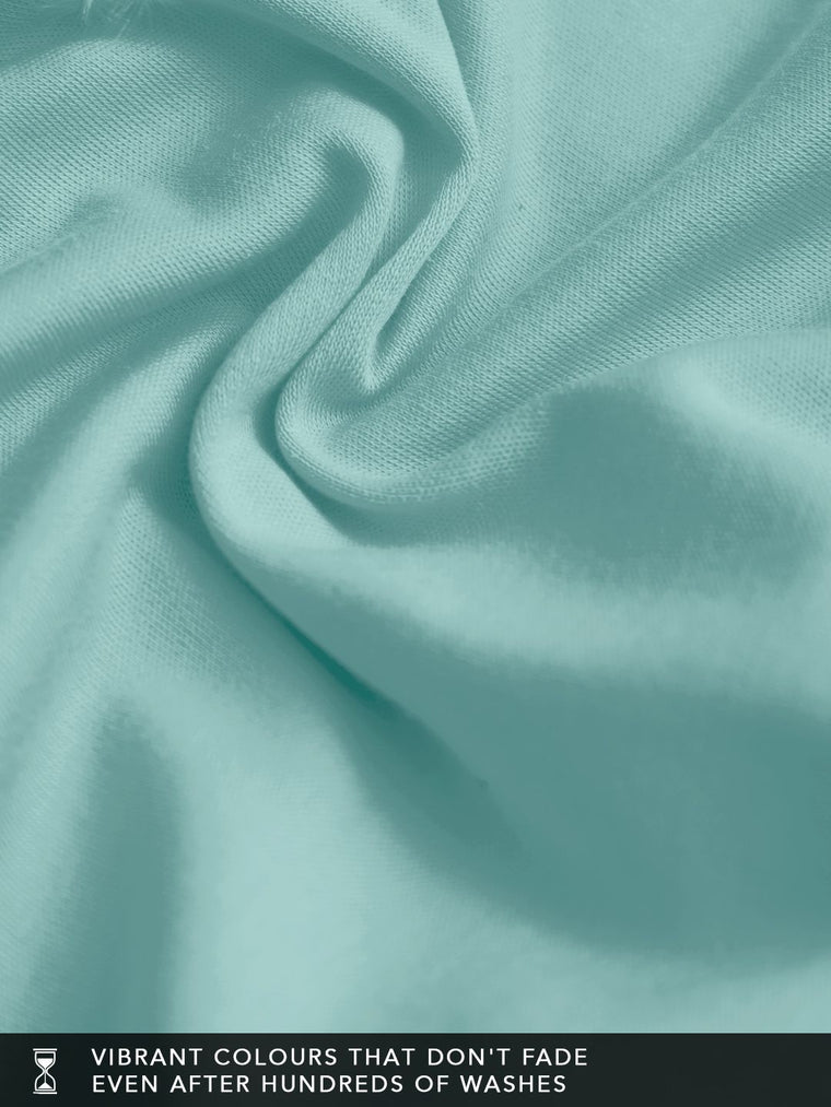 Supima: Aqua Blue Supima T-Shirts