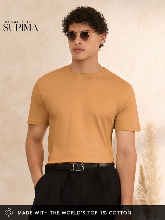 Supima: Soft Tan Supima T-Shirts