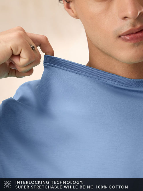 Supima: Stonewash Denim Supima T-Shirts