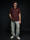Harry Potter: Gryffindor Argyle Half Sleeve Shirts