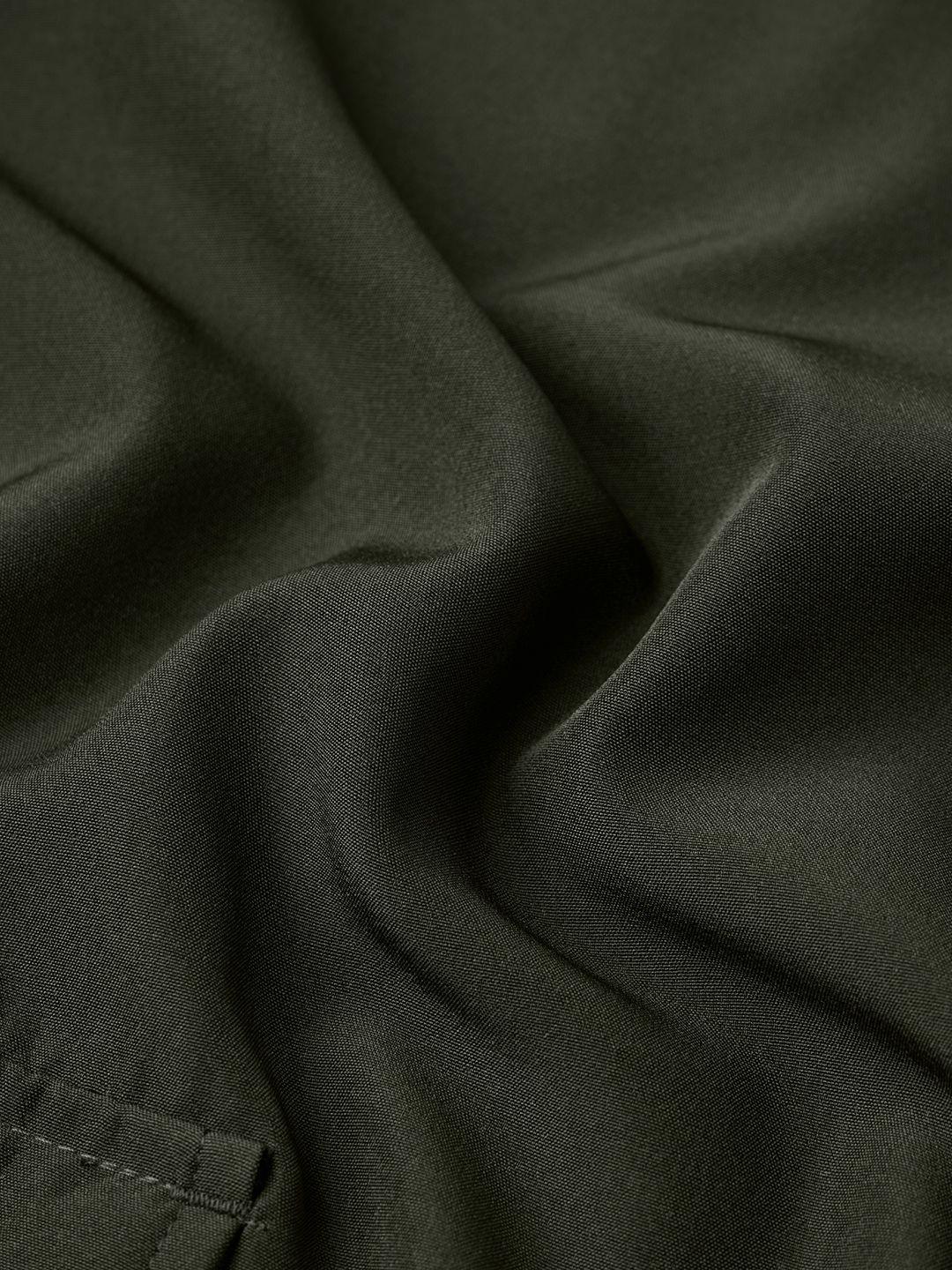 Hooded T-shirt: Dark Olive Hooded T-Shirts