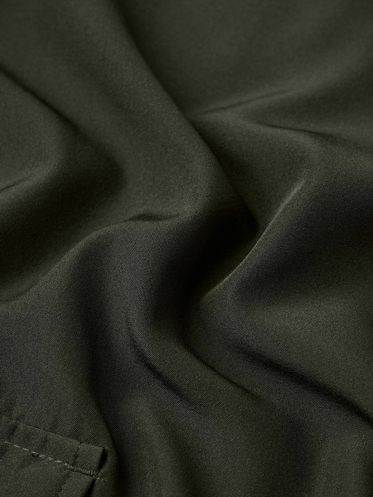 Hooded T-shirt: Dark Olive Hooded T-Shirts