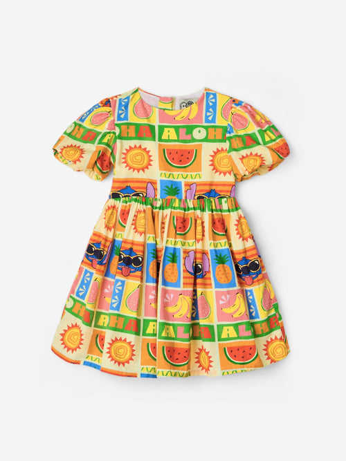 TSS Originals: Aloha Girls Cotton Dresses (2-8 Yrs)