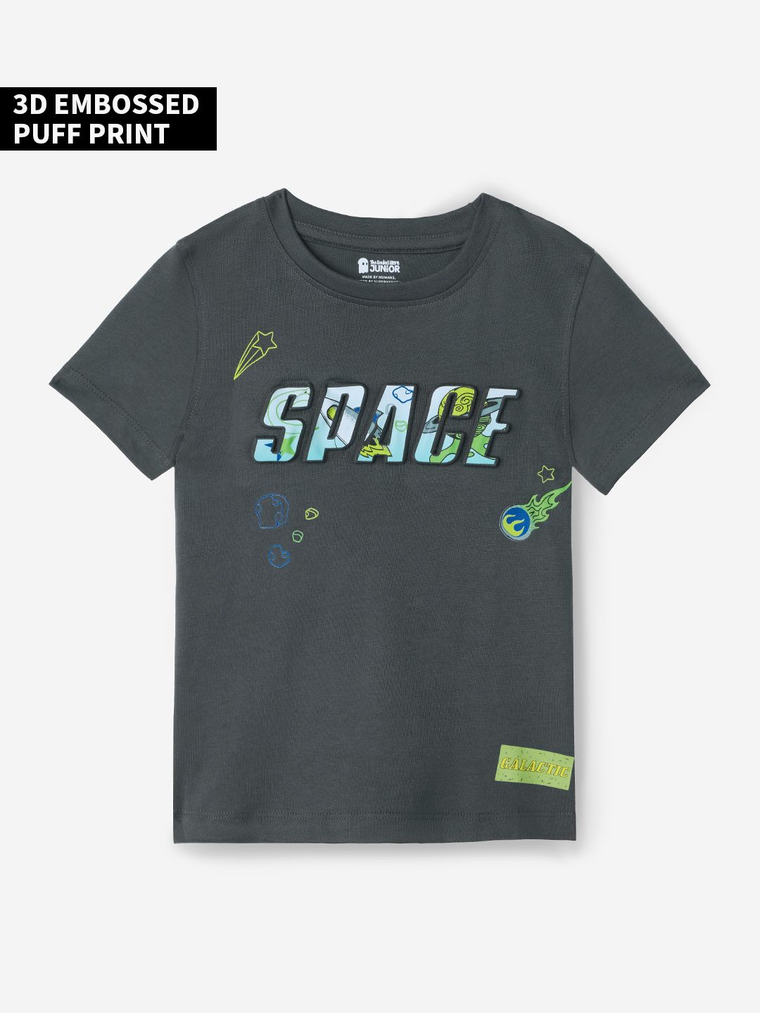TSS Originals: Space Wanderer Boys Cotton T-Shirts (2-8 Yrs)