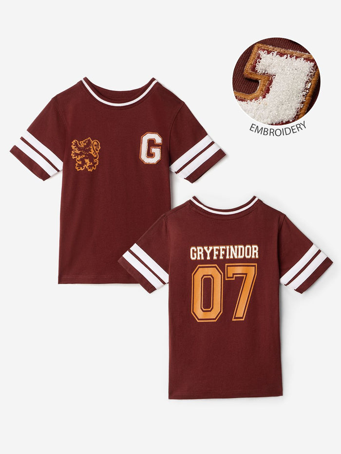 Harry Potter: Gryffindor Boys Cotton T-Shirts (2-8 Yrs)