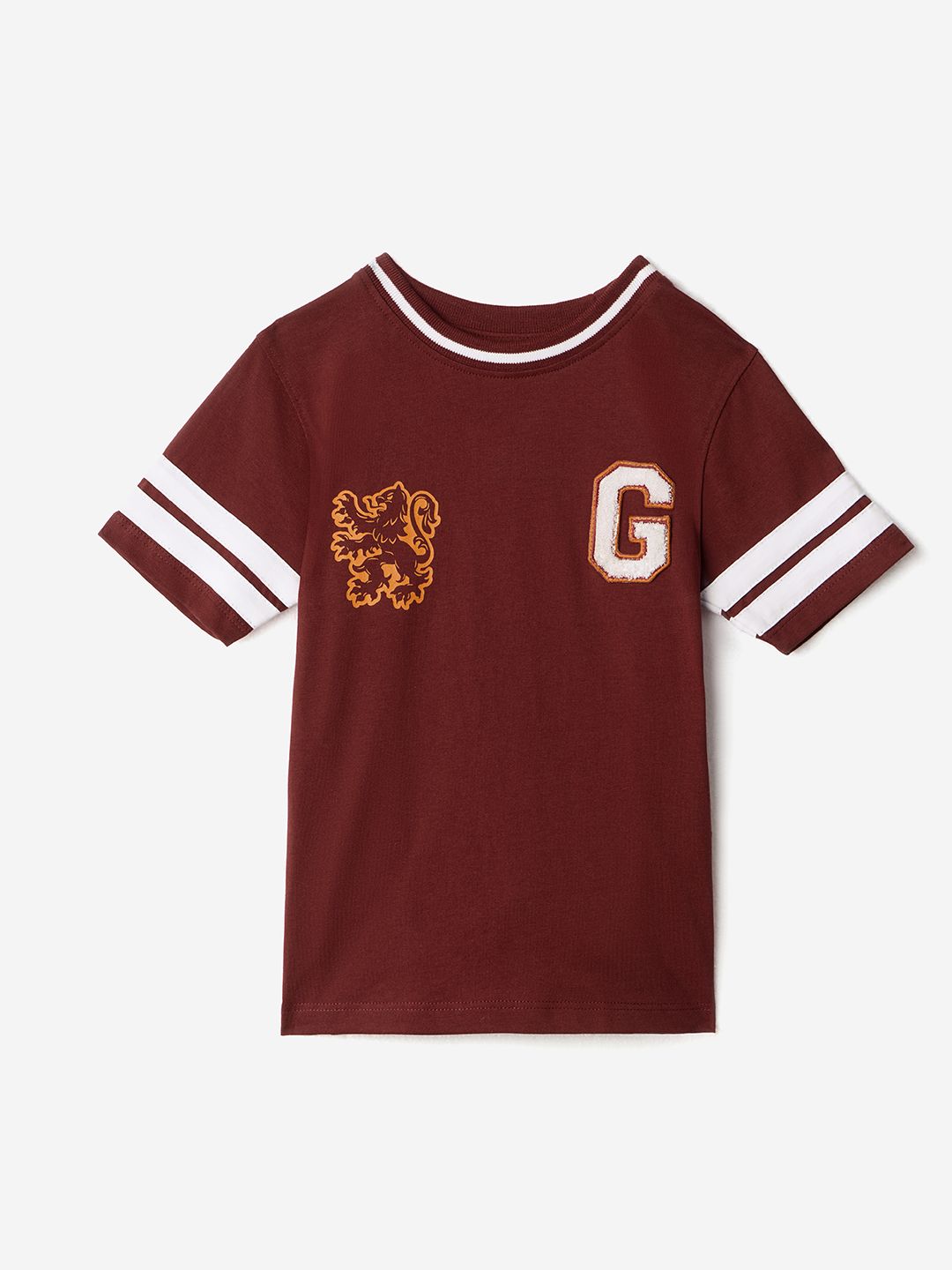 Harry Potter: Gryffindor Boys Cotton T-Shirts (2-8 Yrs)