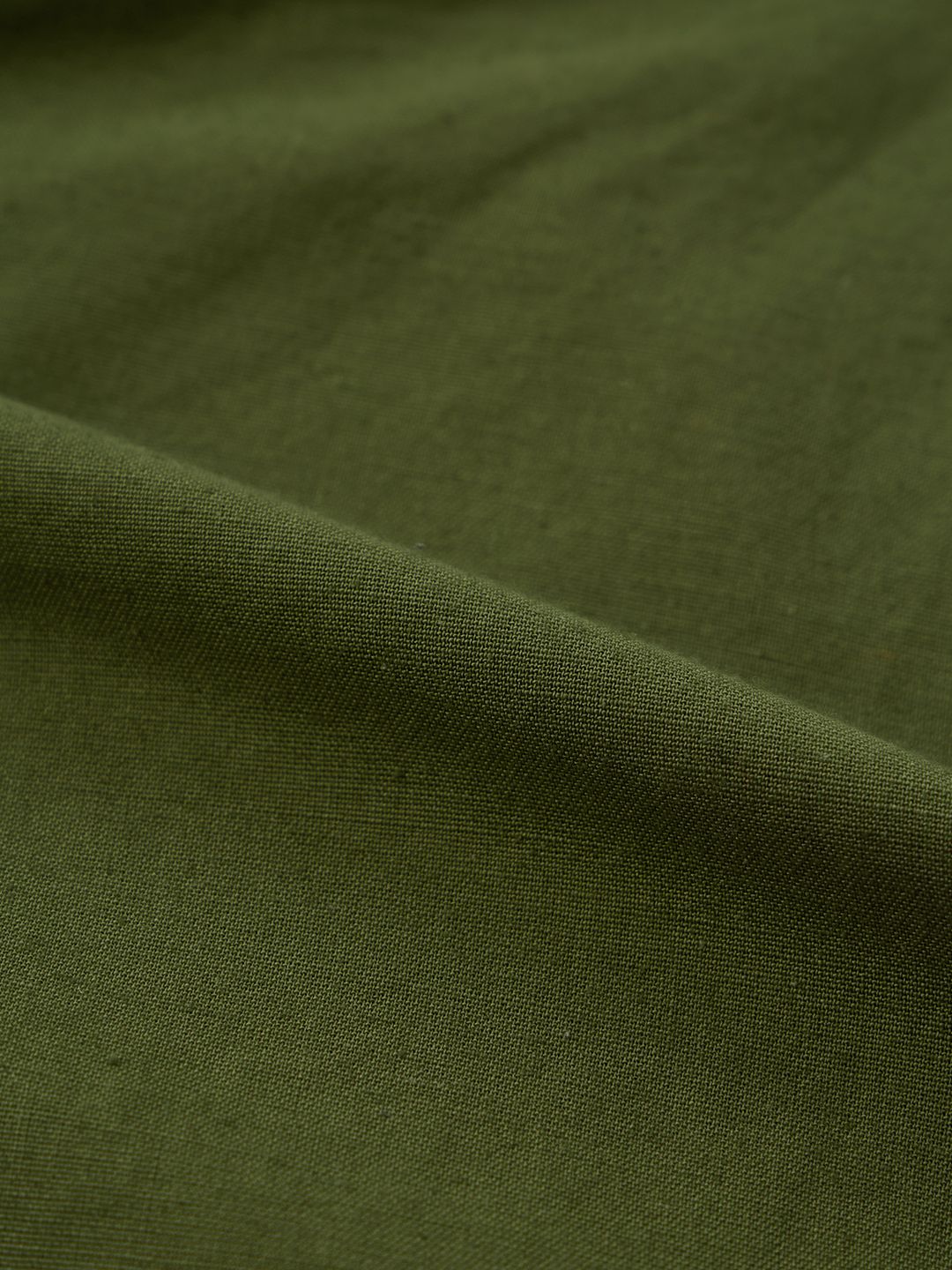Cotton Linen Shorts: Foliage Women Shorts