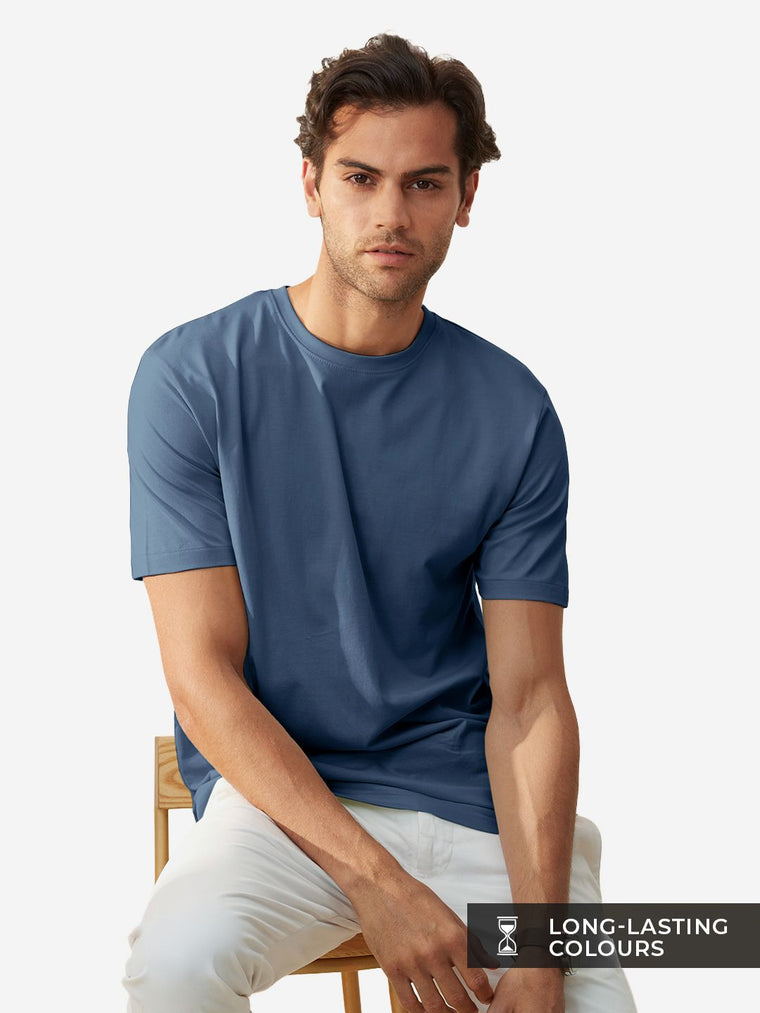 Supima: Denim Blue Supima T-Shirts