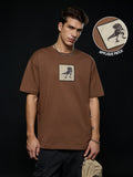 Jurassic World: T-Rex Footprint Oversized T-Shirts