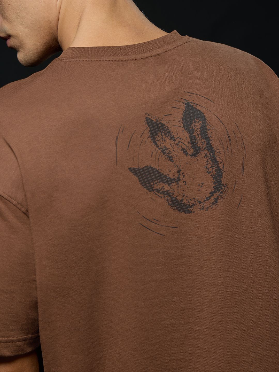 Jurassic World: T-Rex Footprint Oversized T-Shirts