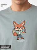 Oversized T-Shirt: Hating Fox Oversized T-Shirts