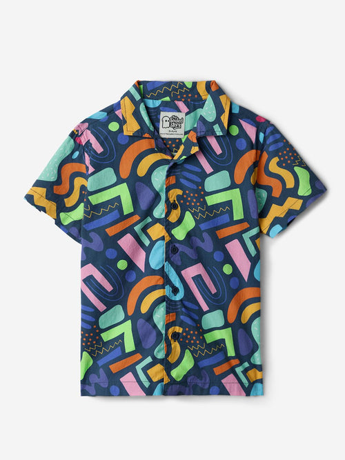 TSS Originals: Zig-Zag Boys Shirts (2-8 Yrs)