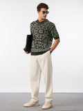 Jacqaurd: Olive Oversized Polos