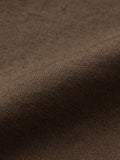 Cotton Linen Utility: Mocha Men Utility Shirts