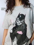 DC: Batgirl (Acid-Washed) Women Oversized T-Shirts