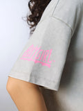 DC: Batgirl (Acid-Washed) Women Oversized T-Shirts