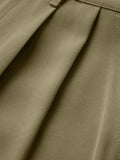 Korean Pants 3.0: Forest Green Women Straight Pants