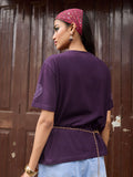 Desi Rebel: Hustle Nari Women Relaxed T-Shirts
