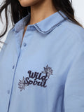 Cotton Linen Shirt: Wild Spirit Women Relaxed Shirts