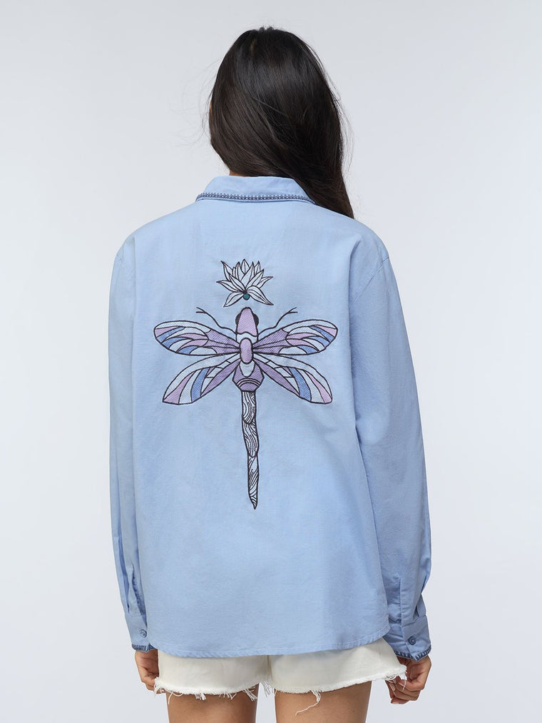 Cotton Linen Shirt: Wild Spirit Women Relaxed Shirts