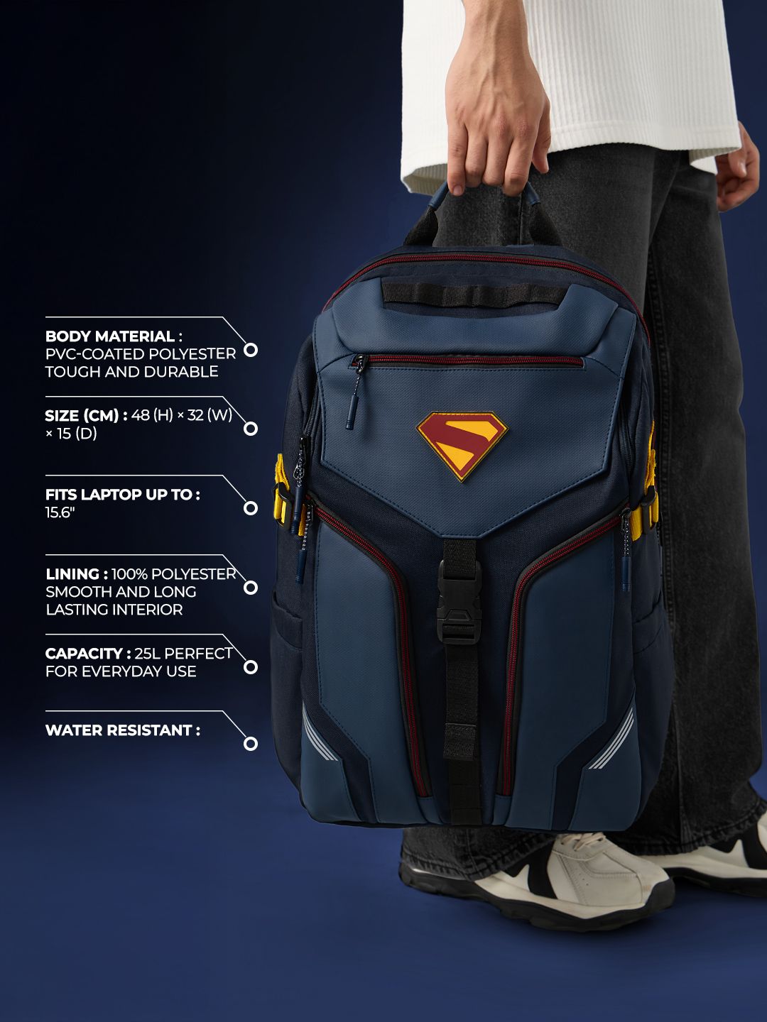 Superman: Krypton Origin Backpacks