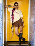 Desi Rebel: Don't Test My Tevar Women Oversized T-Shirts