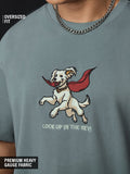 Superman: Krypto The Superdog Oversized T-Shirts