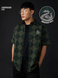 Harry Potter: Slytherin Argyle Oversized Shirts