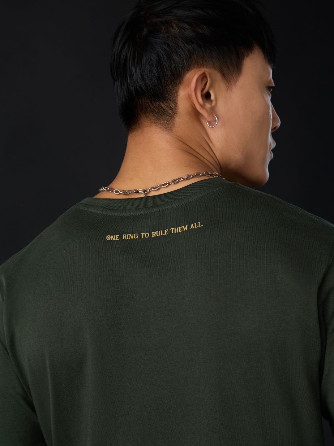 LOTR: One Ring Men Relaxed Fit T-Shirts